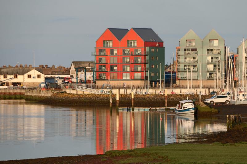 Picture postcard: Amble Marina. Image by Steve Hare